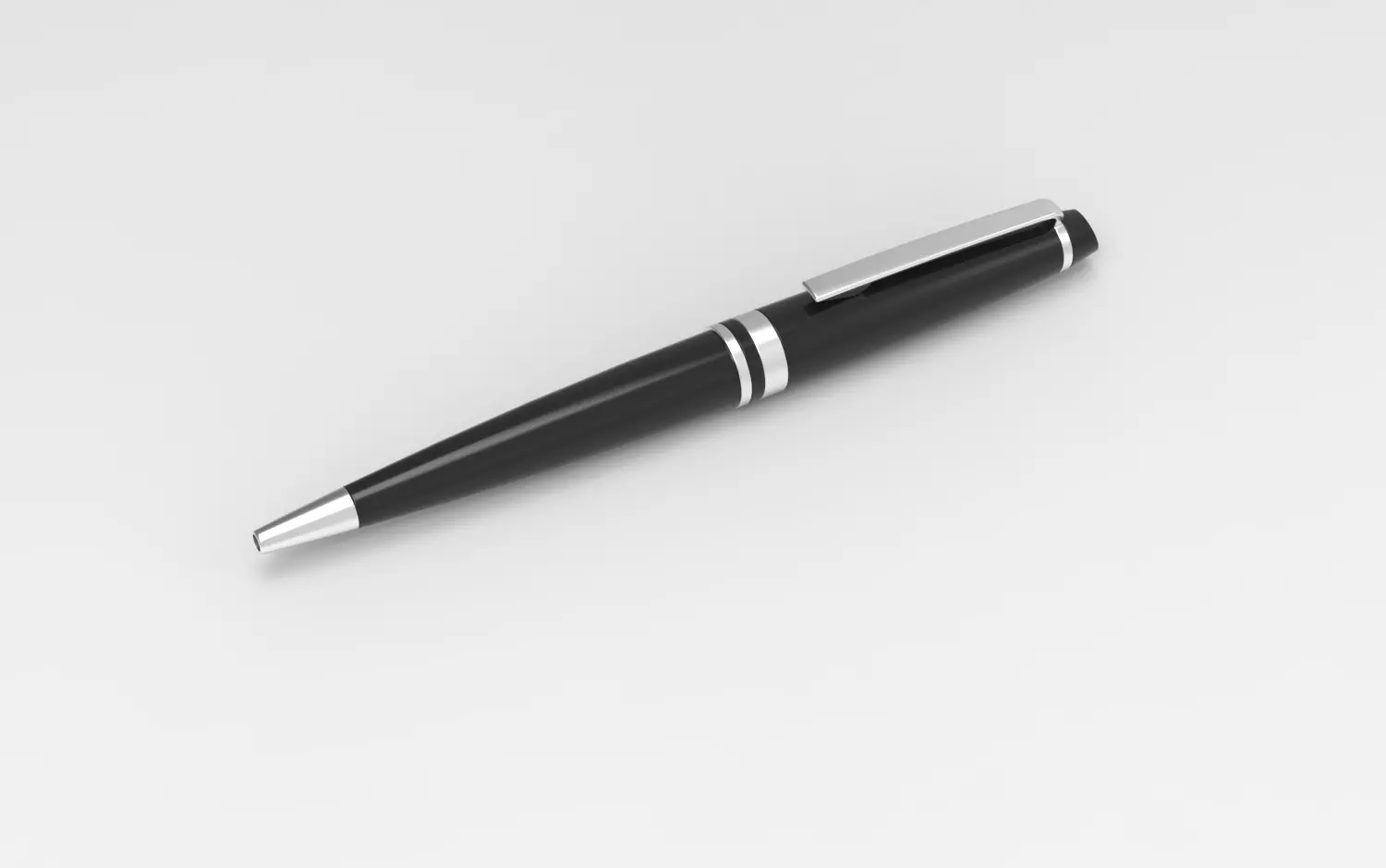 ball-point pen Free 3D model_0