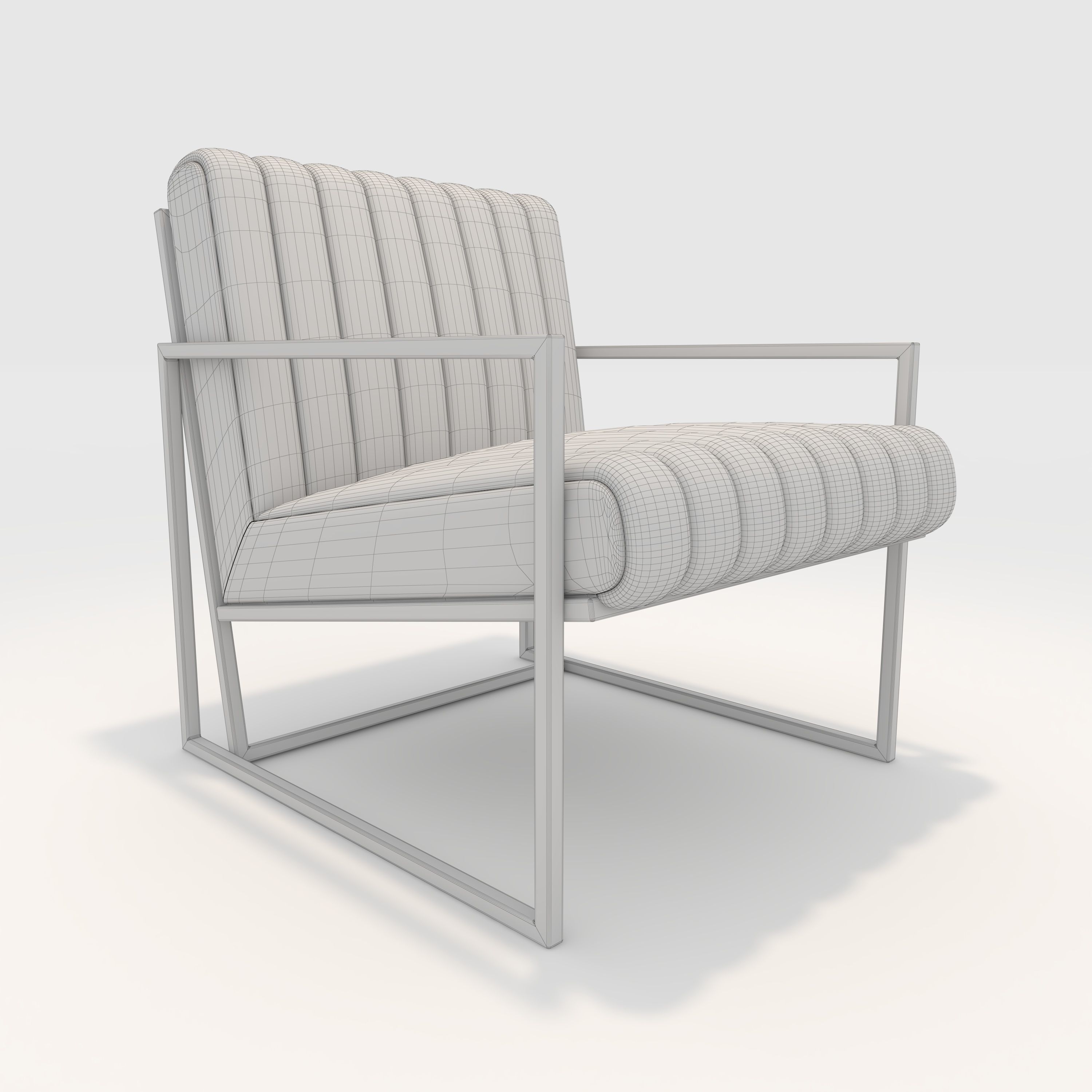 Armchair 20 3D model_9