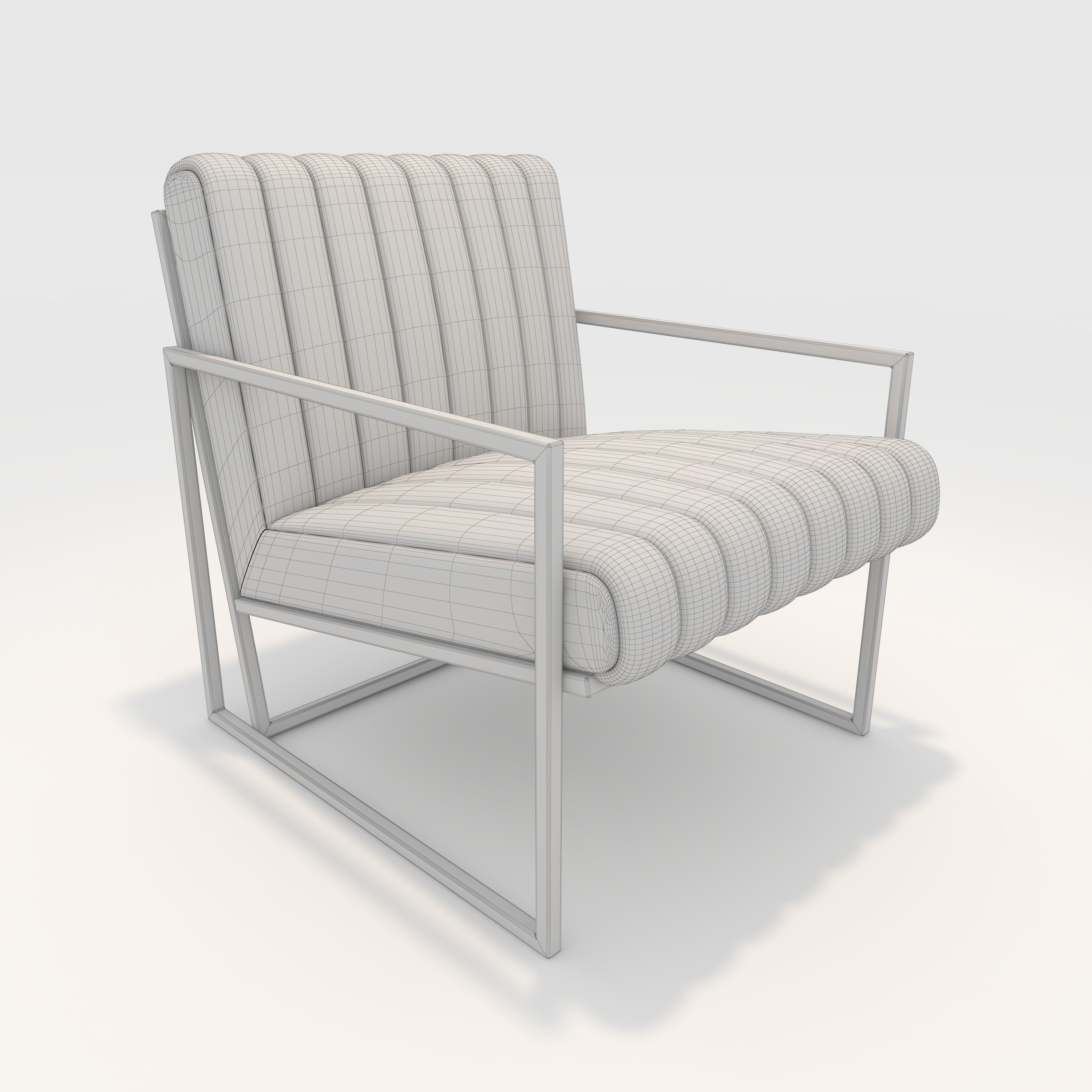 Armchair 20 3D model_1