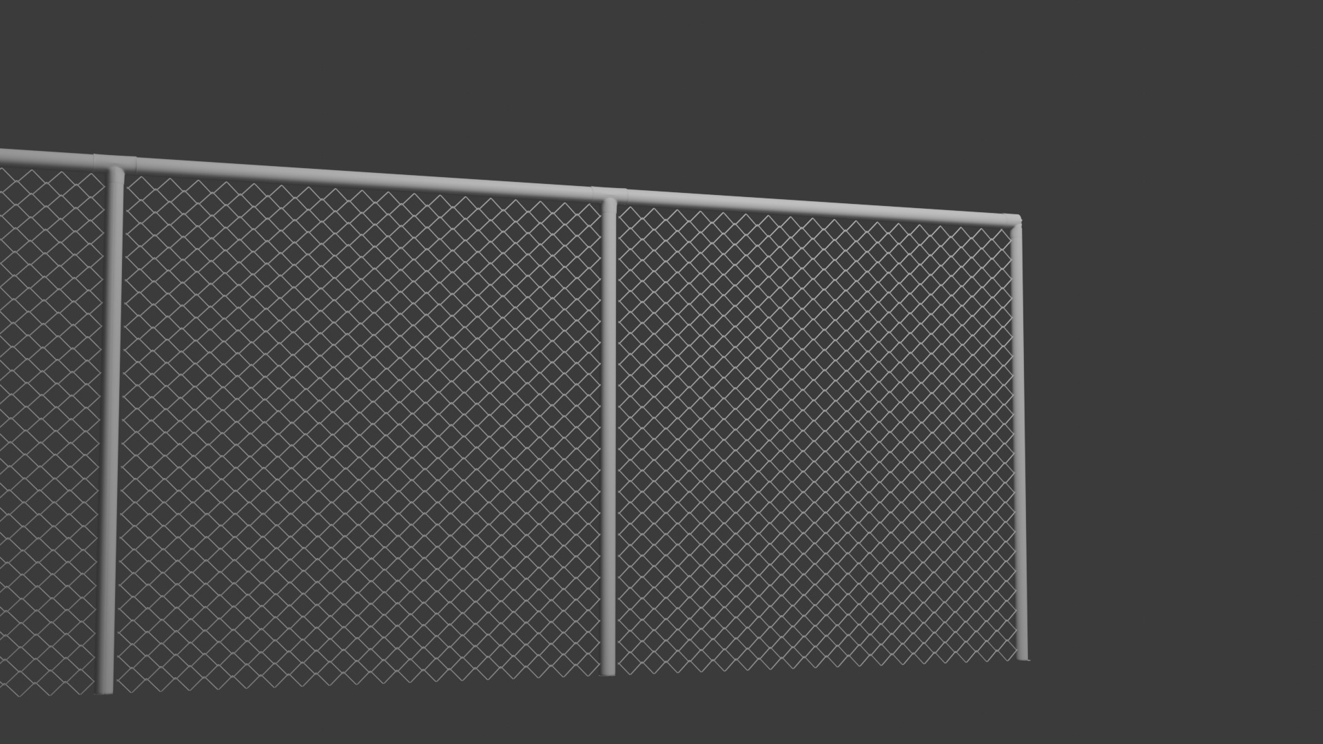 Simple Fence FREE free 3D model | CGTrader