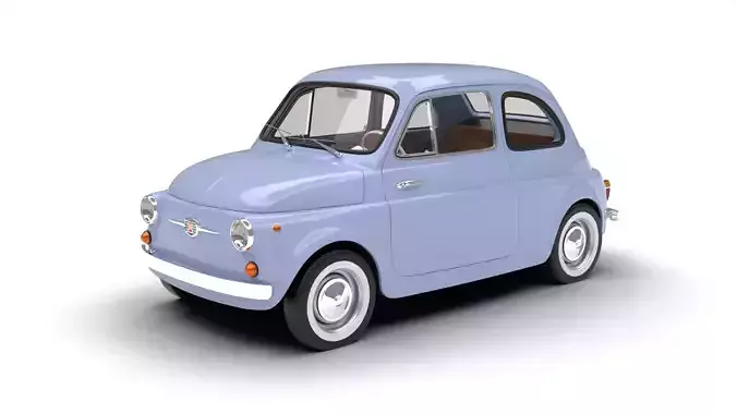Fiat 500 1959 3d model  3D model