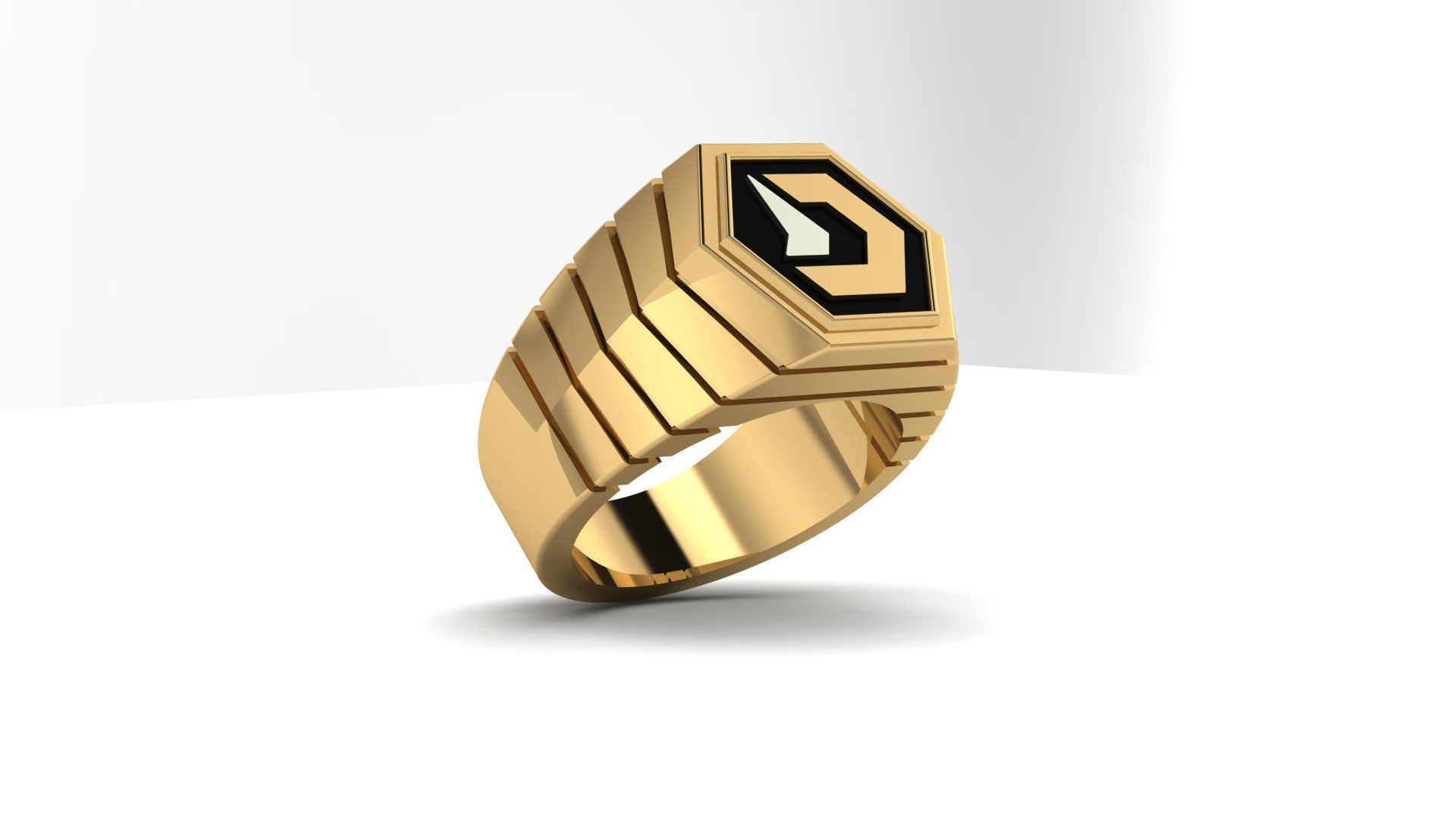 Ring 18mm for man DexNet 3D print model_2