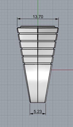 Ring 18mm for man DexNet 3D print model_8