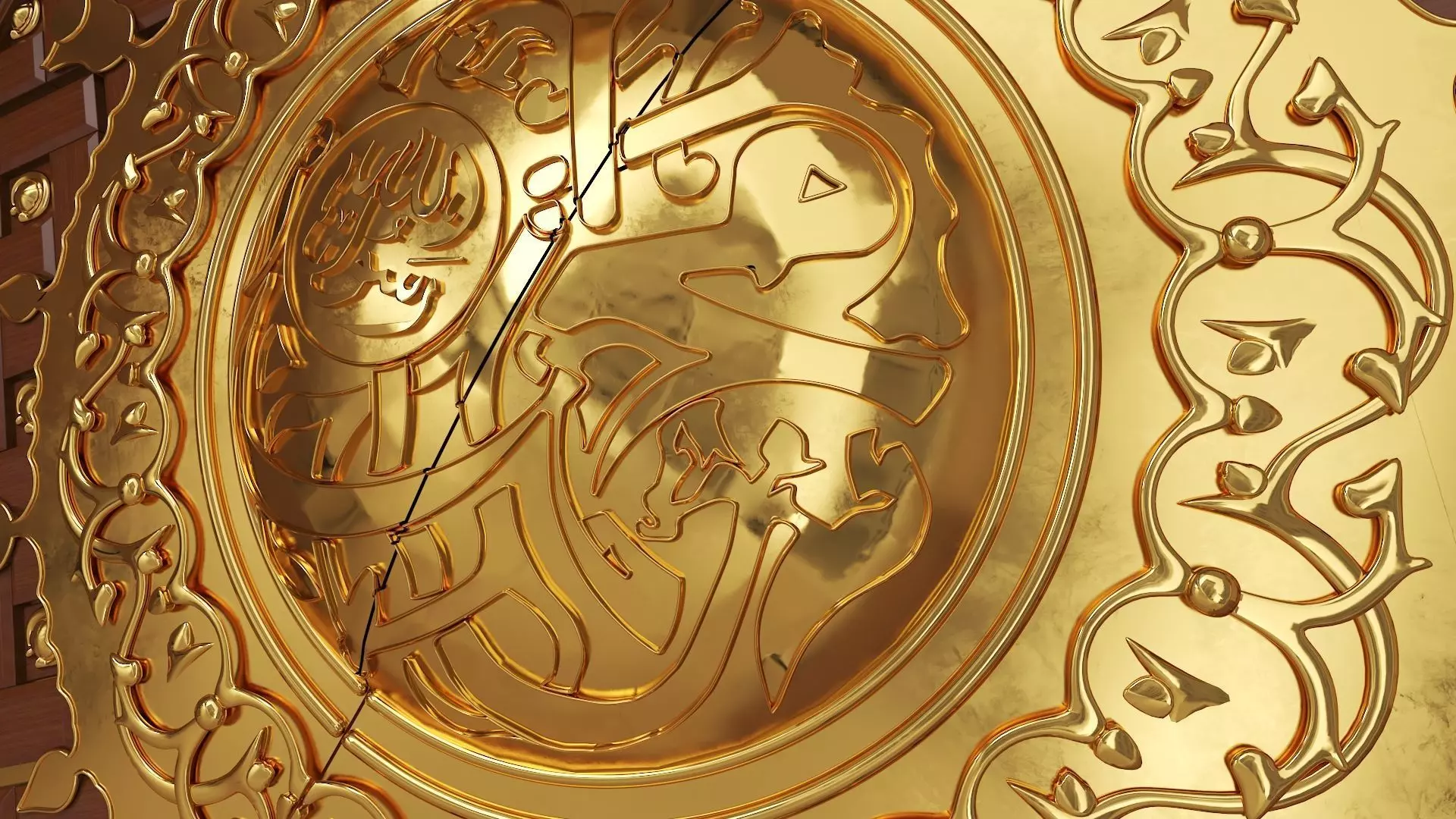 Masjid Al Nabawi door 3D model