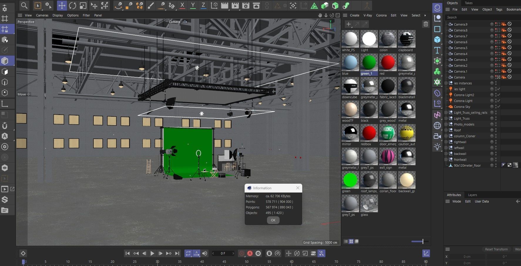 Warehouse Photo Studio 3D model_20