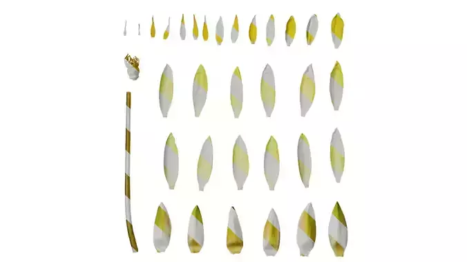 Anydrafts Nymphaea tetragona Flower 30