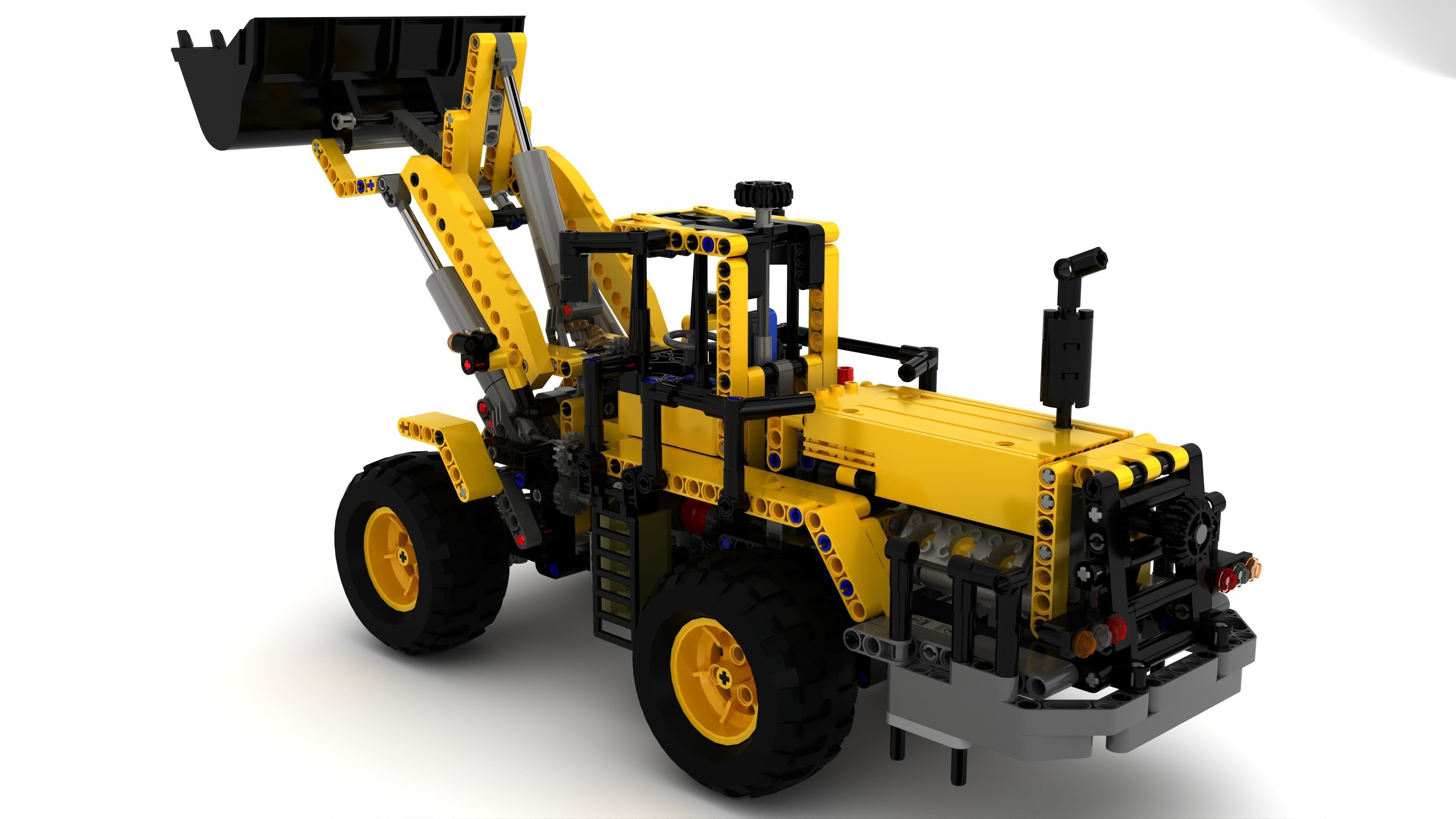 Lego Technic 8265 3D model_3