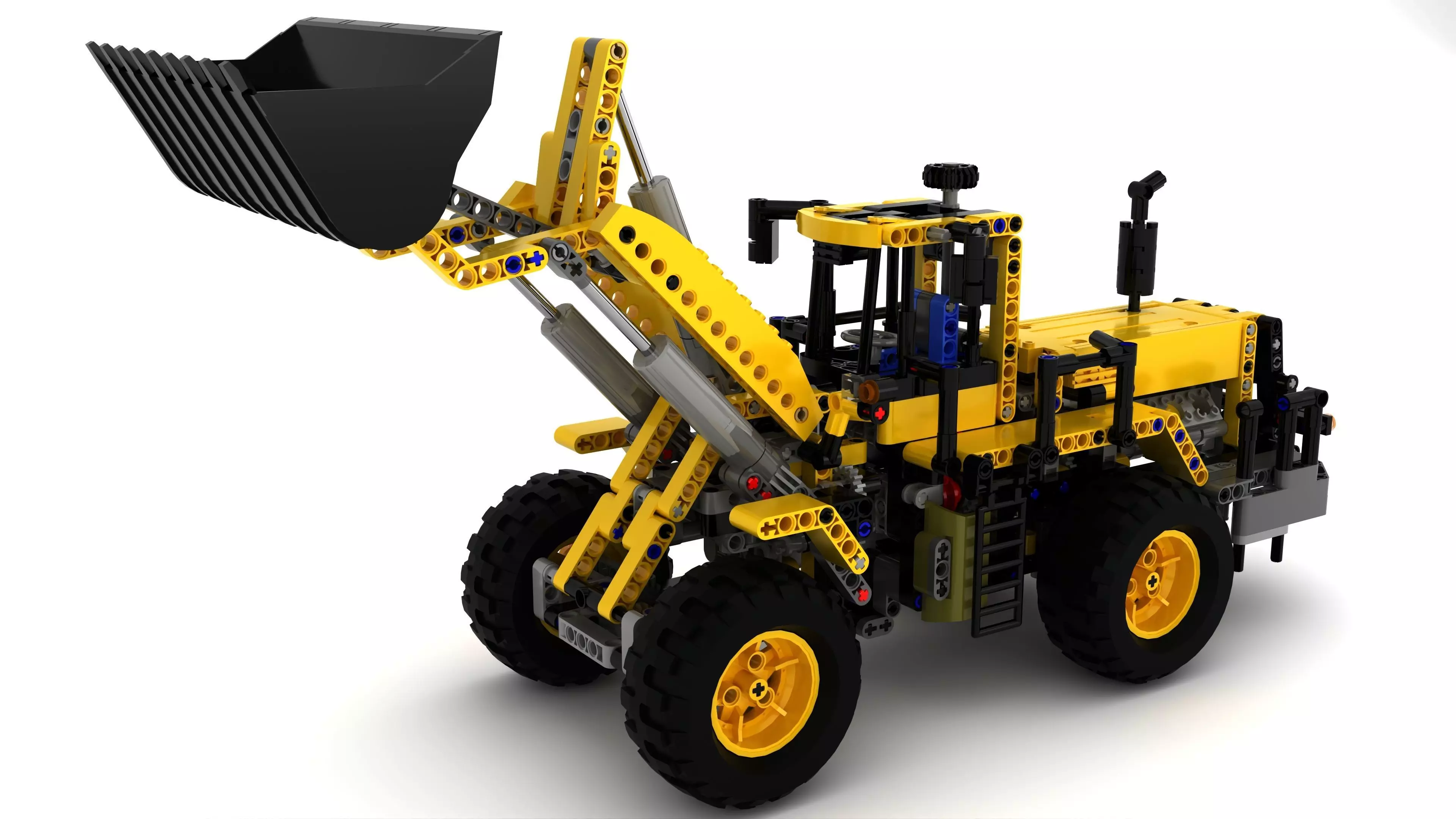 Lego Technic 8265 3D model_0