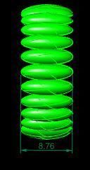 Eternity Ring Texture 3D print model_2