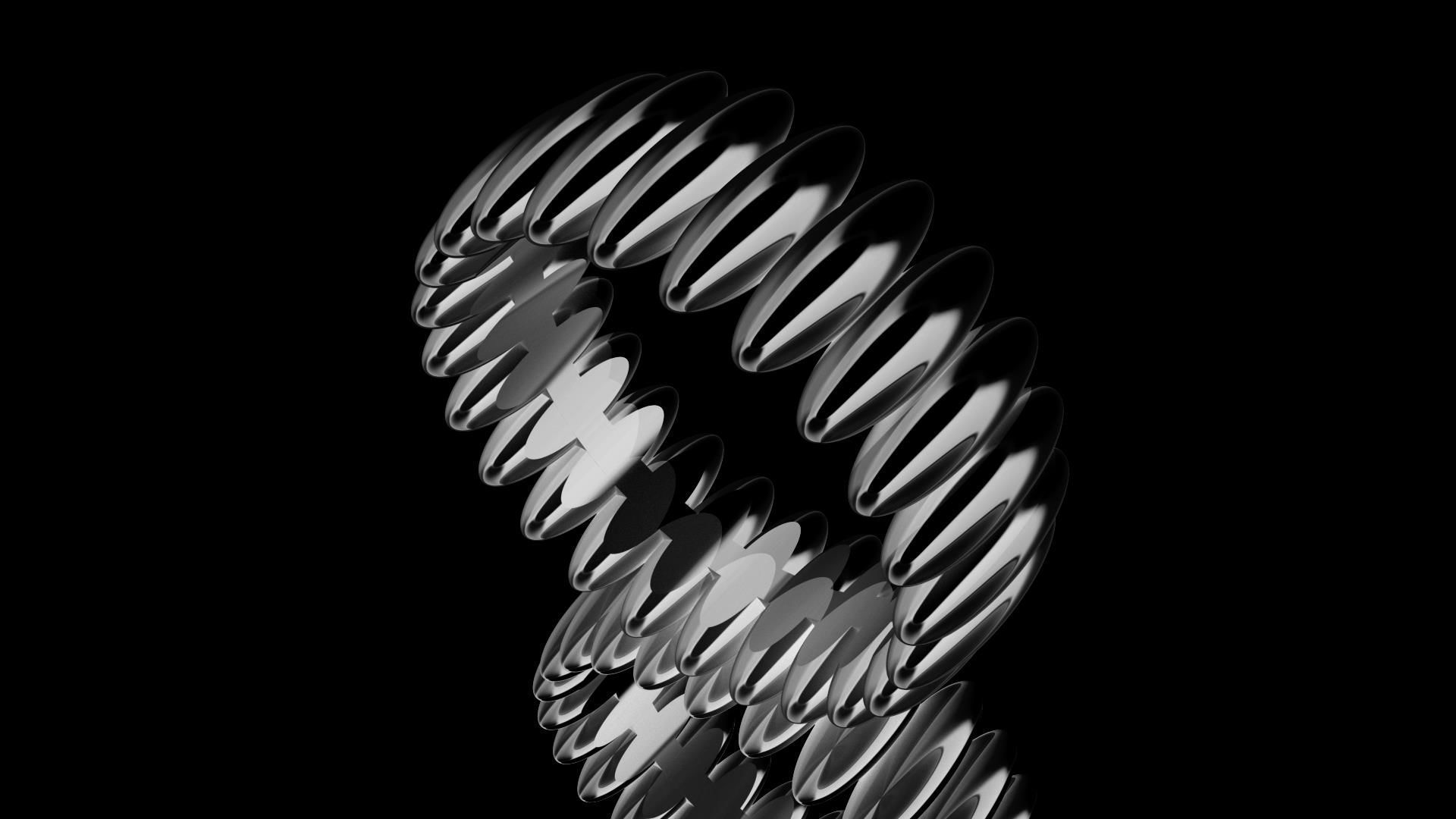 Eternity Ring Texture 3D print model_13