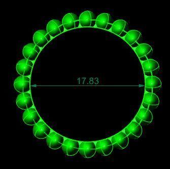 Eternity Ring Texture 3D print model_1