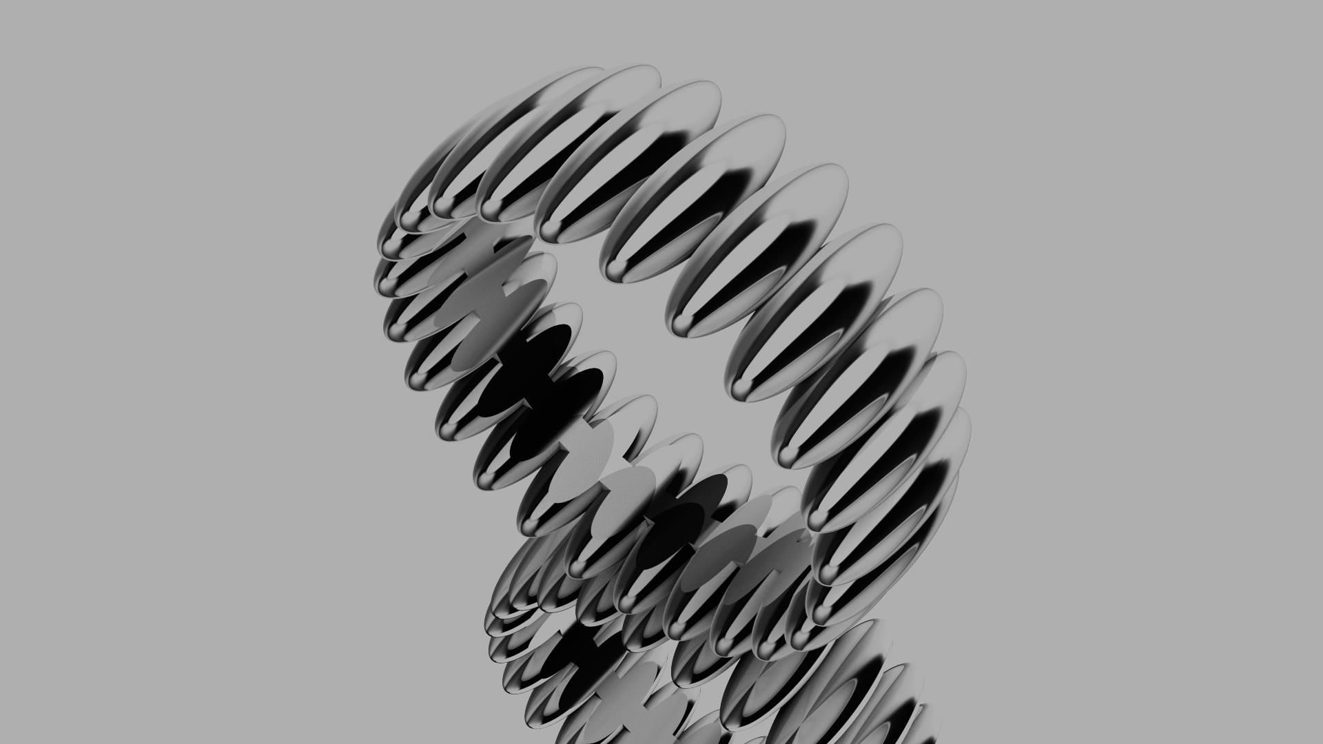 Eternity Ring Texture 3D print model_15