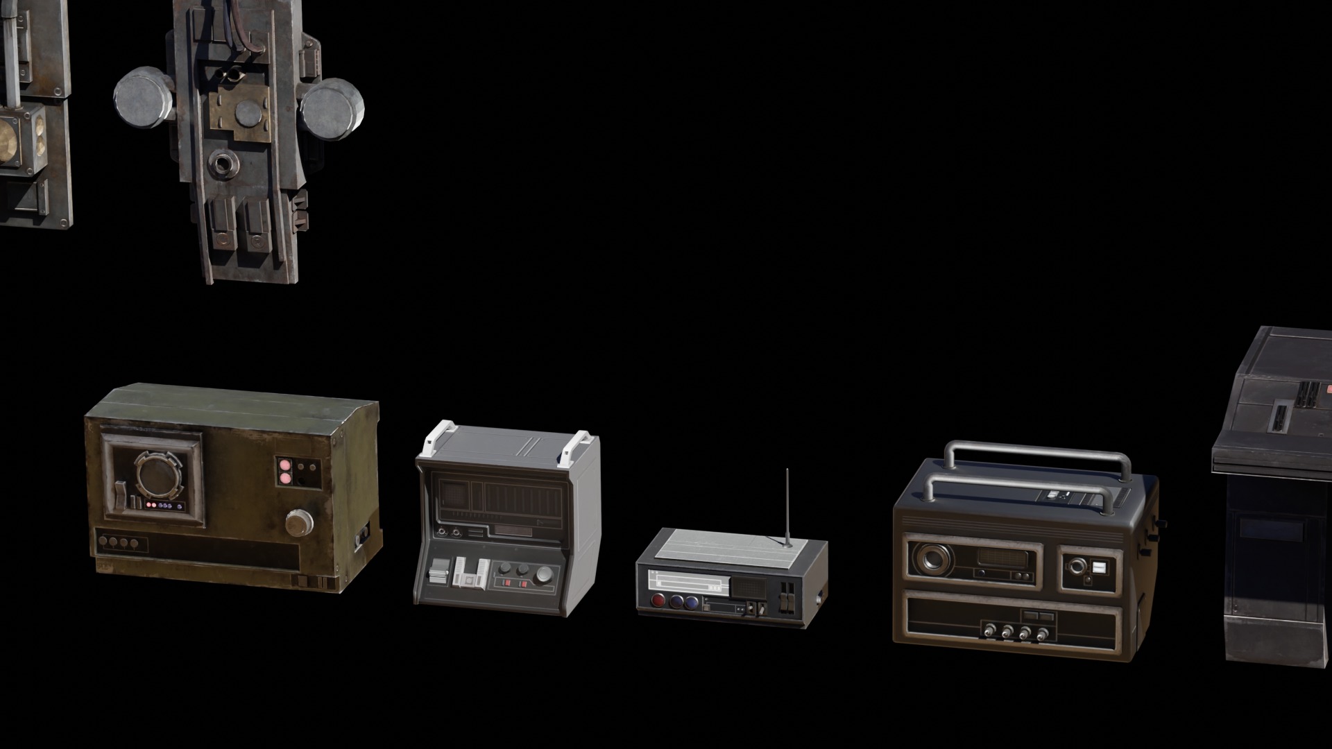 Star Wars Kitbash Low-poly 3D model_8