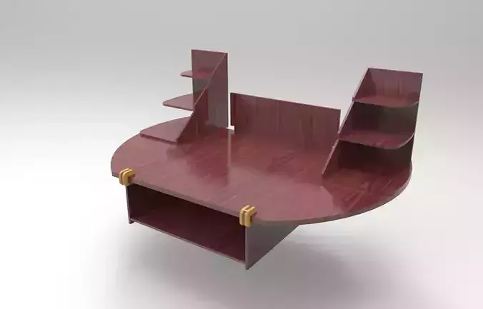 Wall-Mounted Plywood Organizer