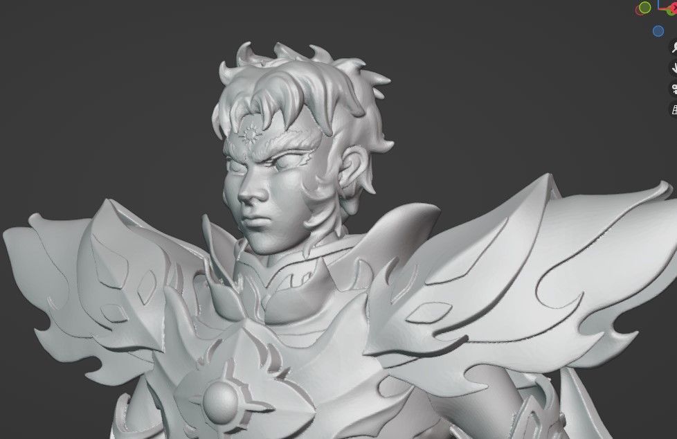 STL 3dprint Apollo Next Dimension Saint Seiya manga 3D print model_4