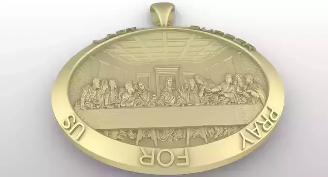 Last Supper Pendant leonardo