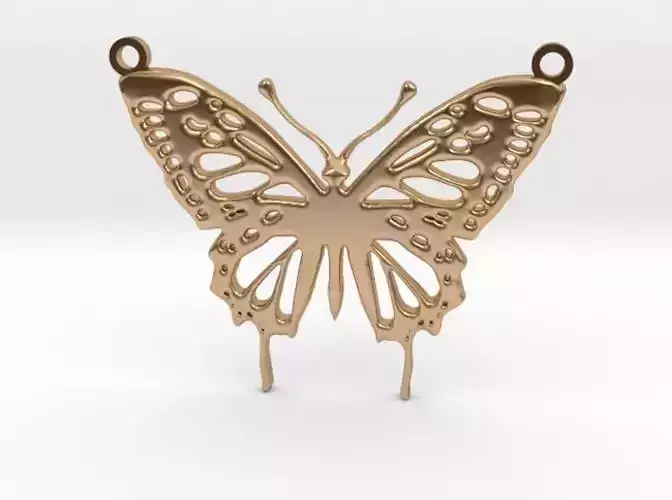 Butterfly Pendant 3D print model