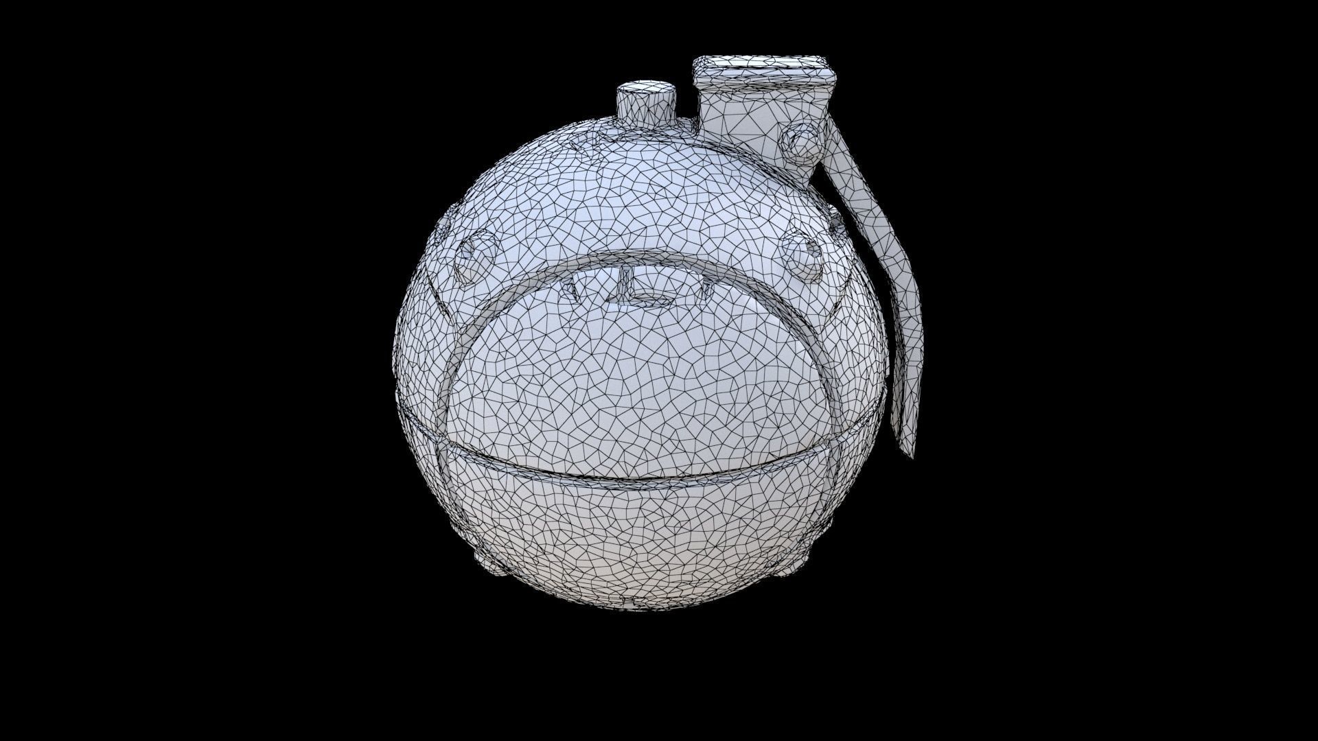 Black Hole Grenade 3D model_6