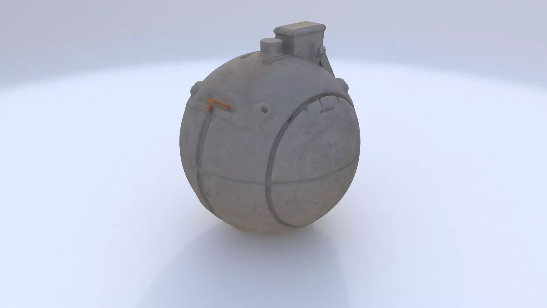 Black Hole Grenade 3D model_0
