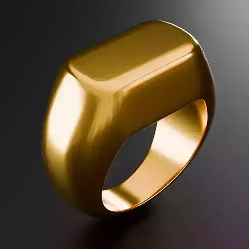 Simple Ring 3D Model 