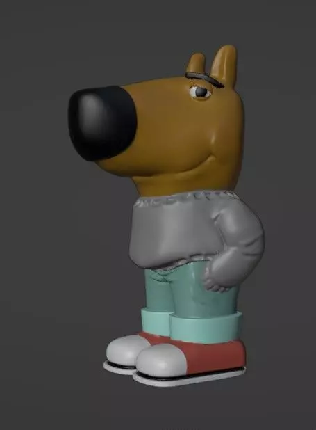 Chill Guy 3d Print STL my version 3D print model