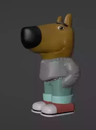 Chill Guy 3d Print STL my version