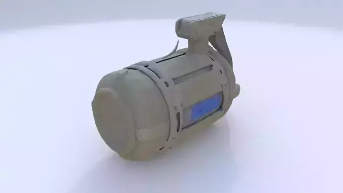 Electromagnetic Pulse Grenade 3D model