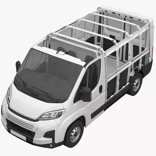 L1H1 Global commercial van  3D model