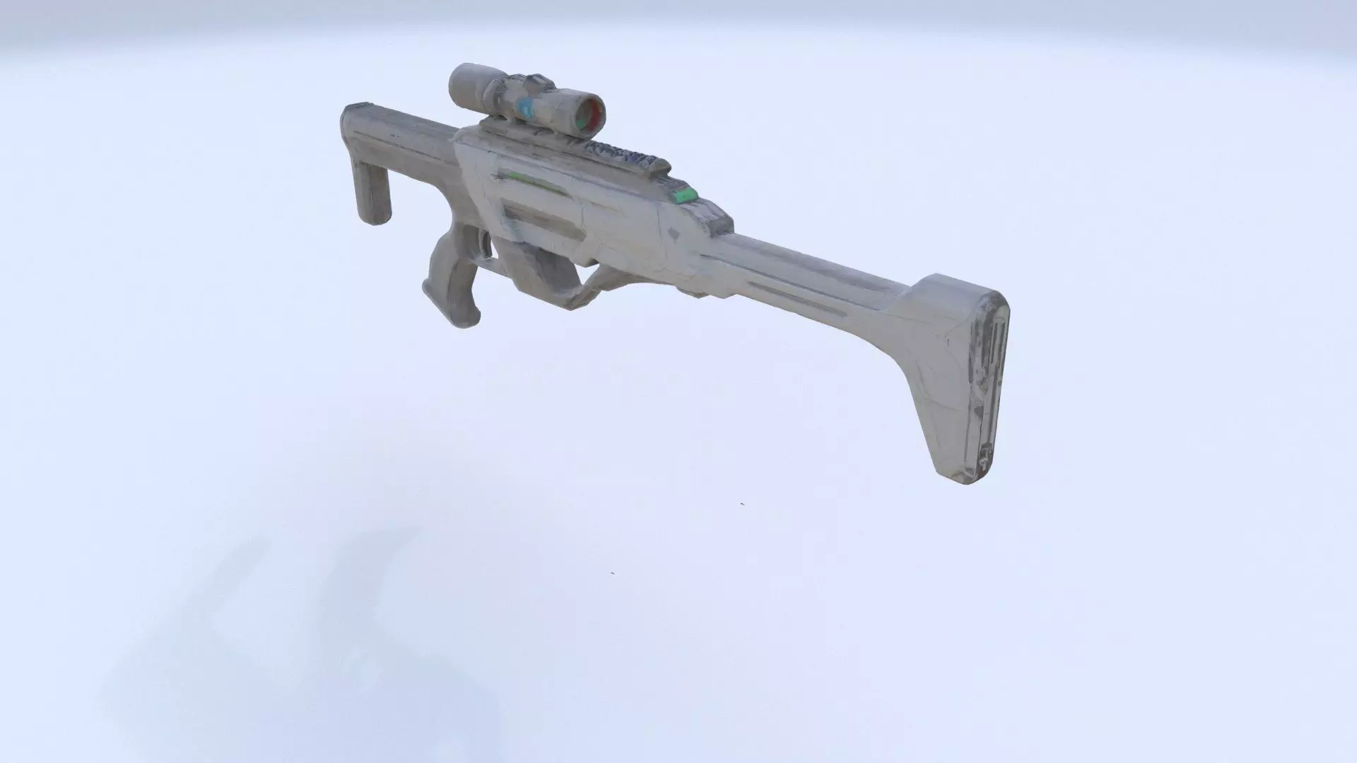 Graviton Rifle 3D model_0