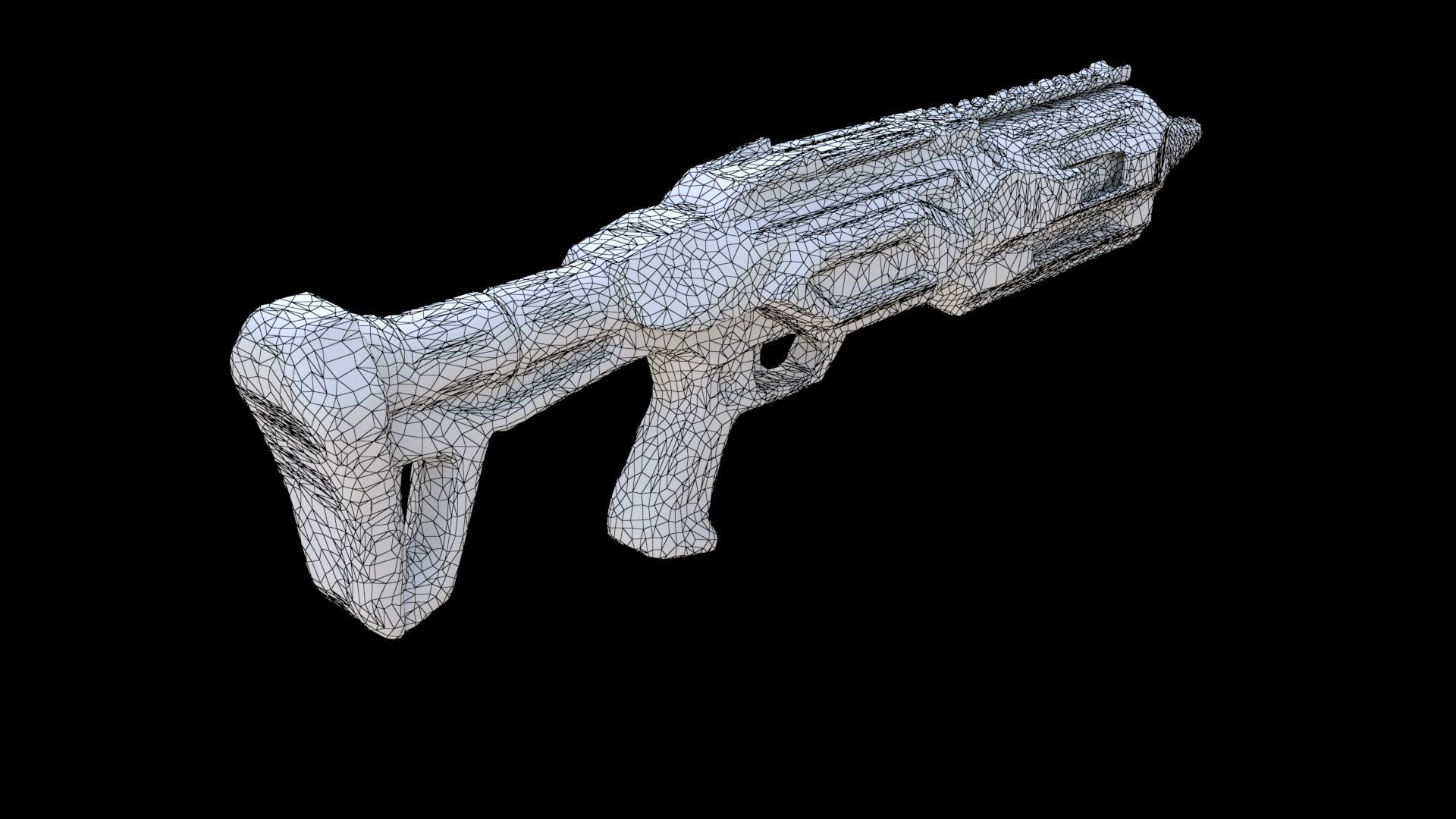 Gravity Manipulator Gun 3D model_5