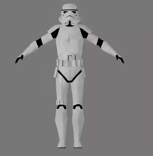 StormTrooper Low Poly