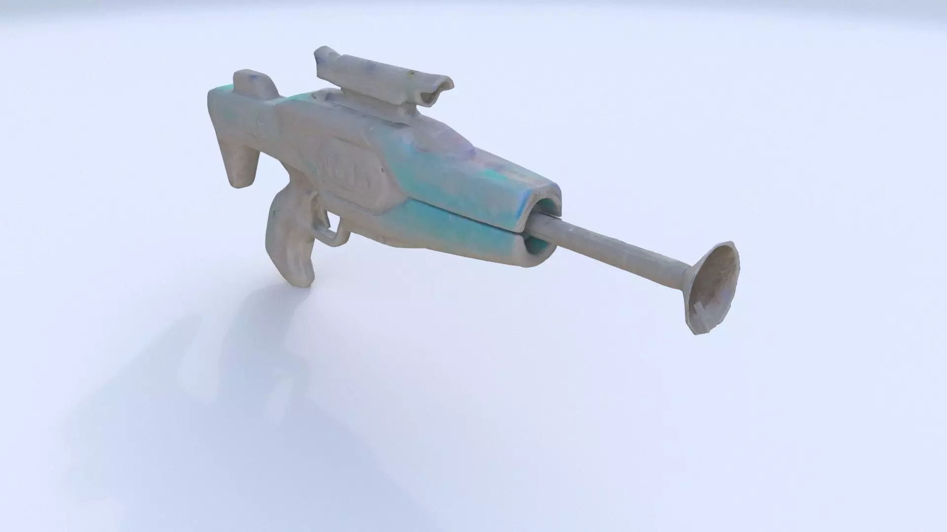 Holographic Decoy Launcher 3D model_0