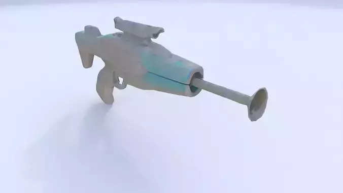 Holographic Decoy Launcher 3D model