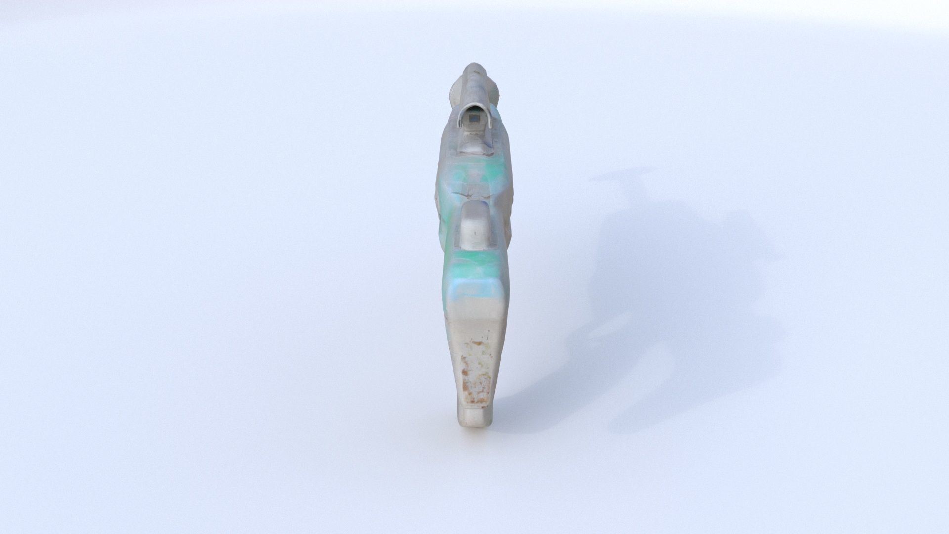 Holographic Decoy Launcher 3D model_4