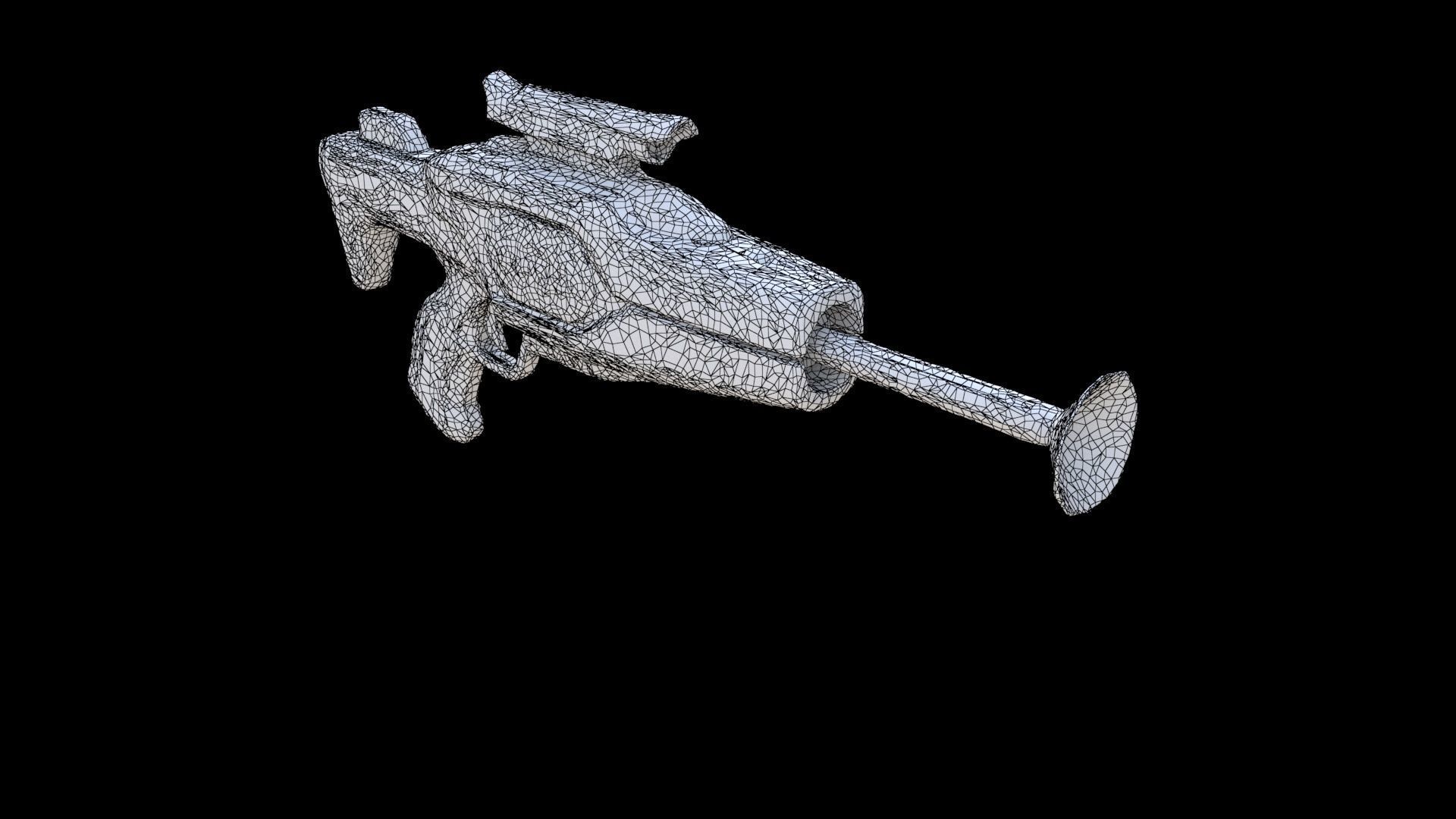 Holographic Decoy Launcher 3D model_5