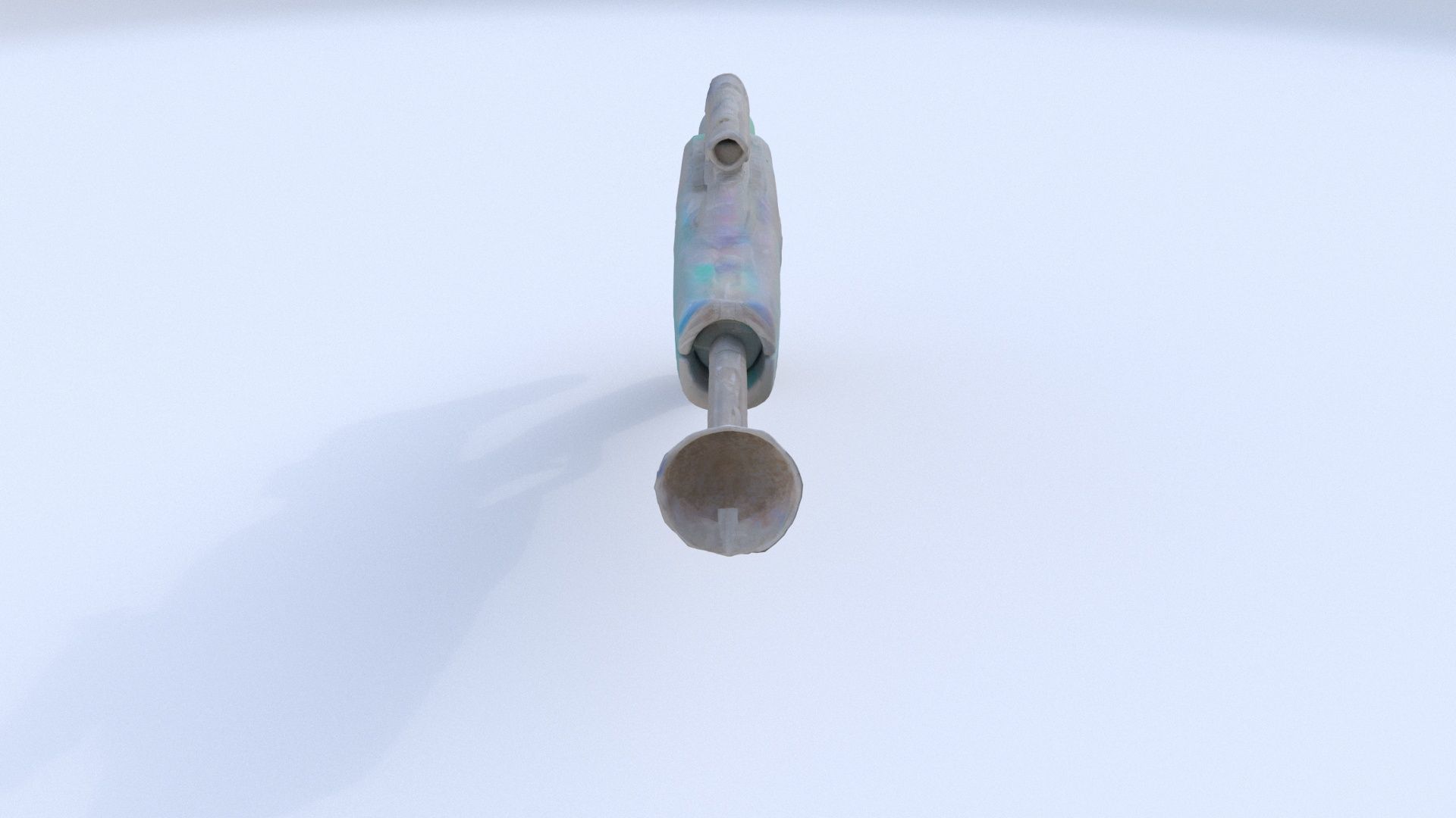 Holographic Decoy Launcher 3D model_1