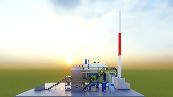 Boiler 3D model