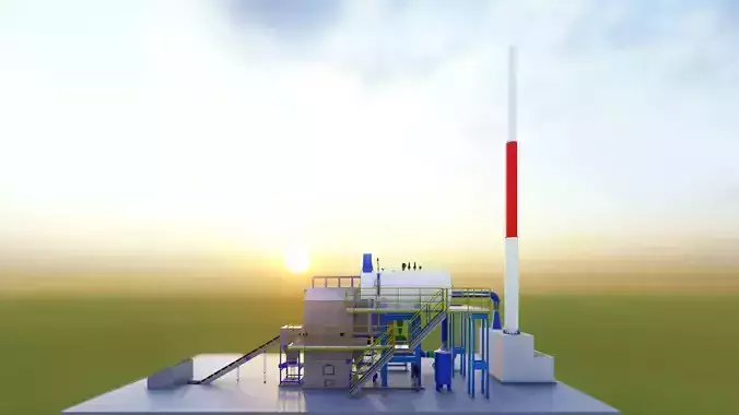 Boiler 3D model