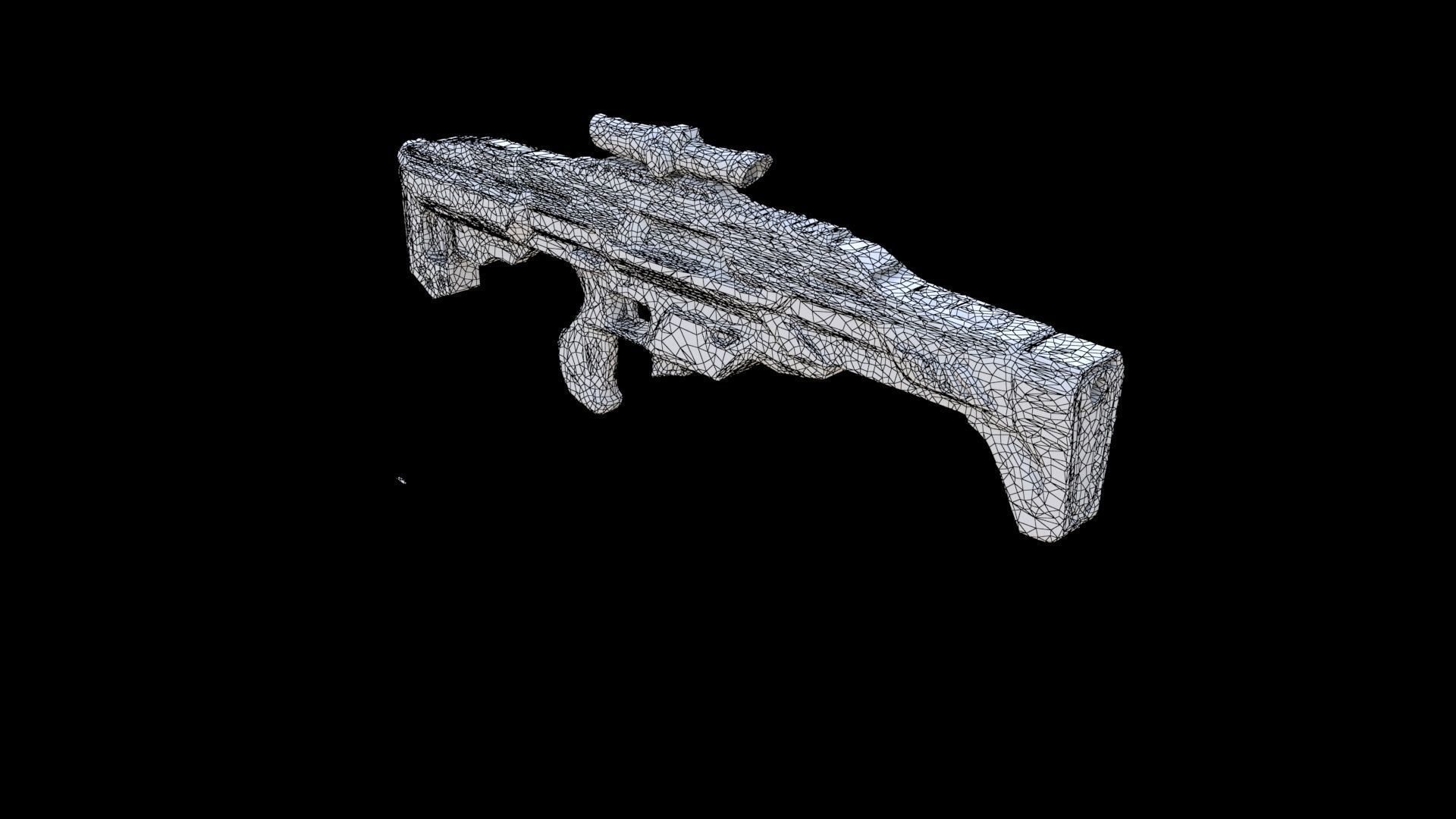 Ion Pulse Rifle 3D model_5
