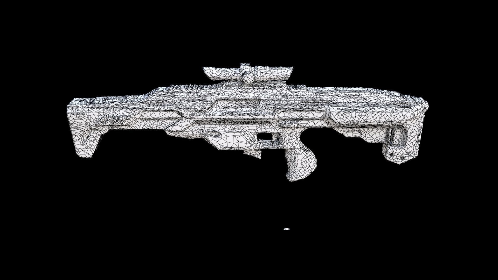 Ion Pulse Rifle 3D model_7