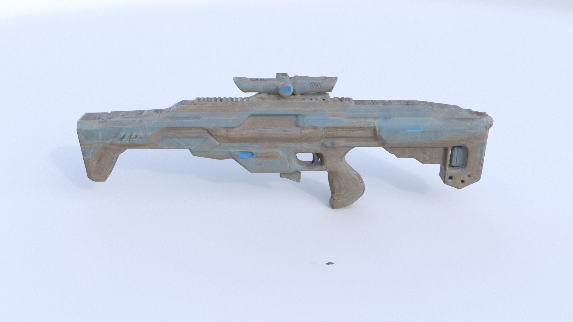 Ion Pulse Rifle 3D model_2