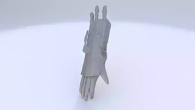 Particle Accelerator Gauntlet 3D model