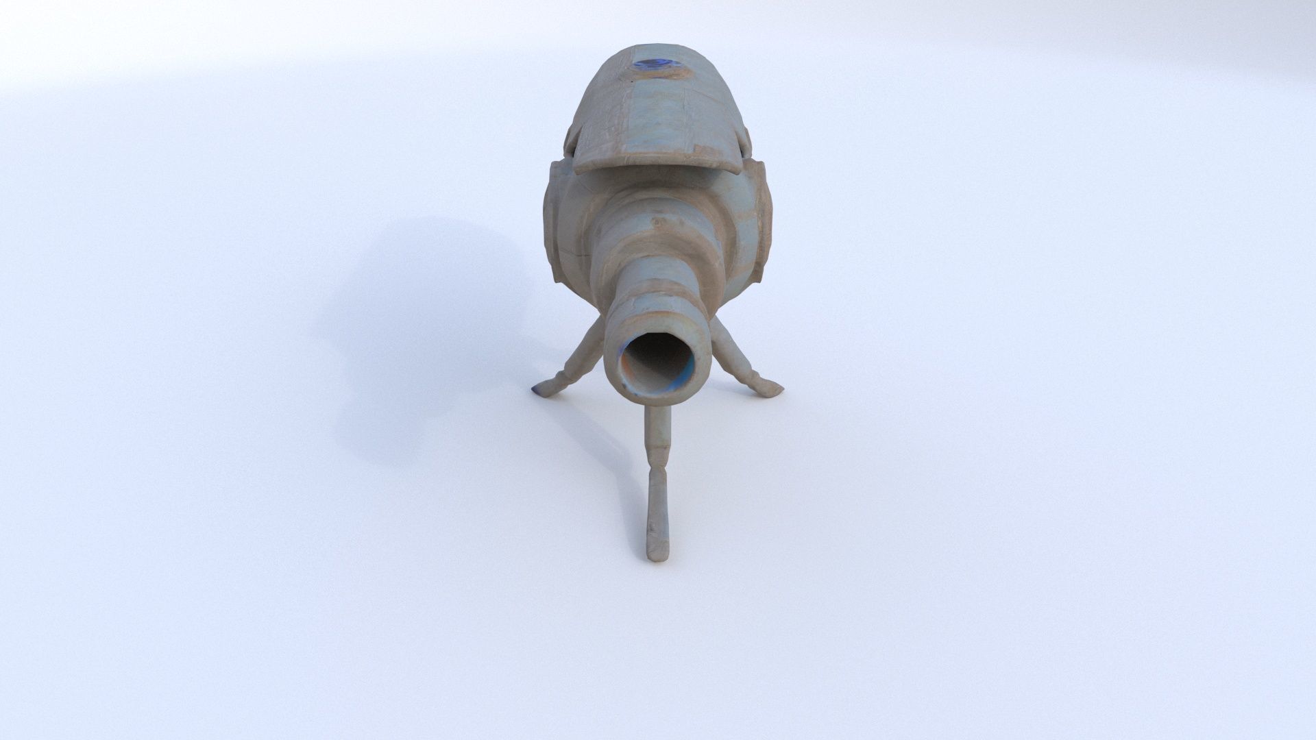 Particle Cannon 3D model_2