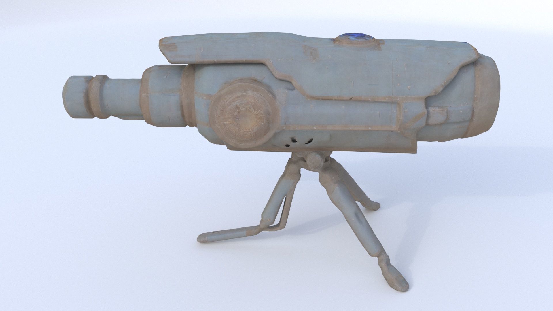 Particle Cannon 3D model_4