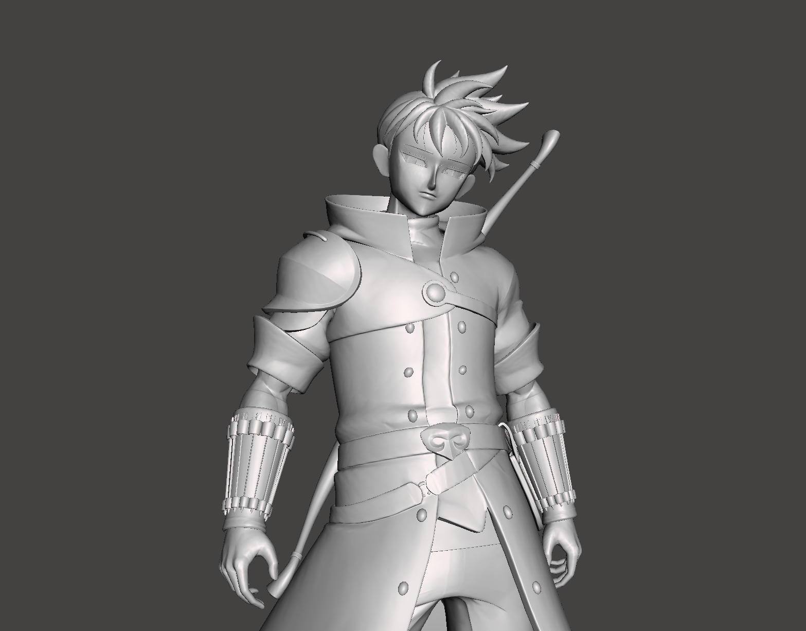 Lancelot Four Knight Of Apocalypse 3D Model 3D print model_2