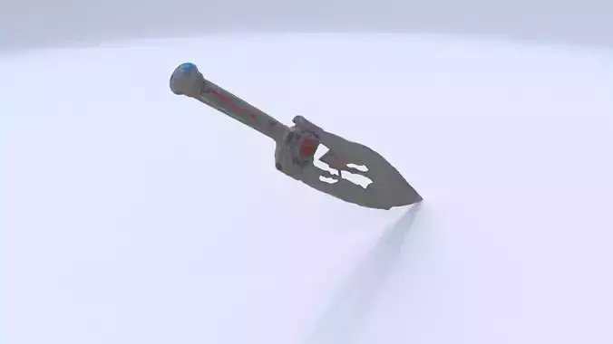 Quantum Dagger 3D model
