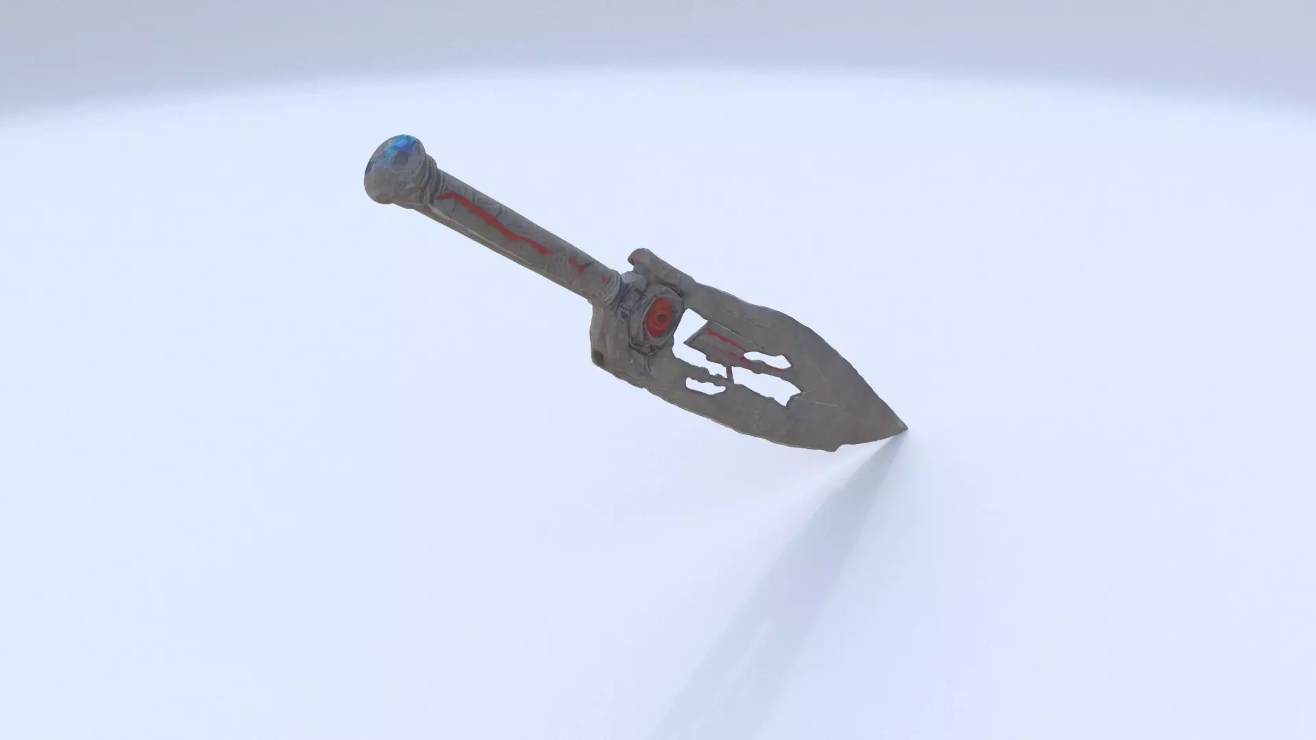 Quantum Dagger 3D model_0