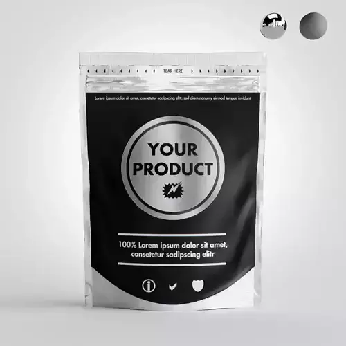 Packaging Supplement Low-poly 3D model