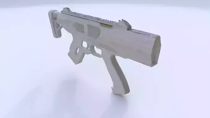 Railgun Pistol 3D model