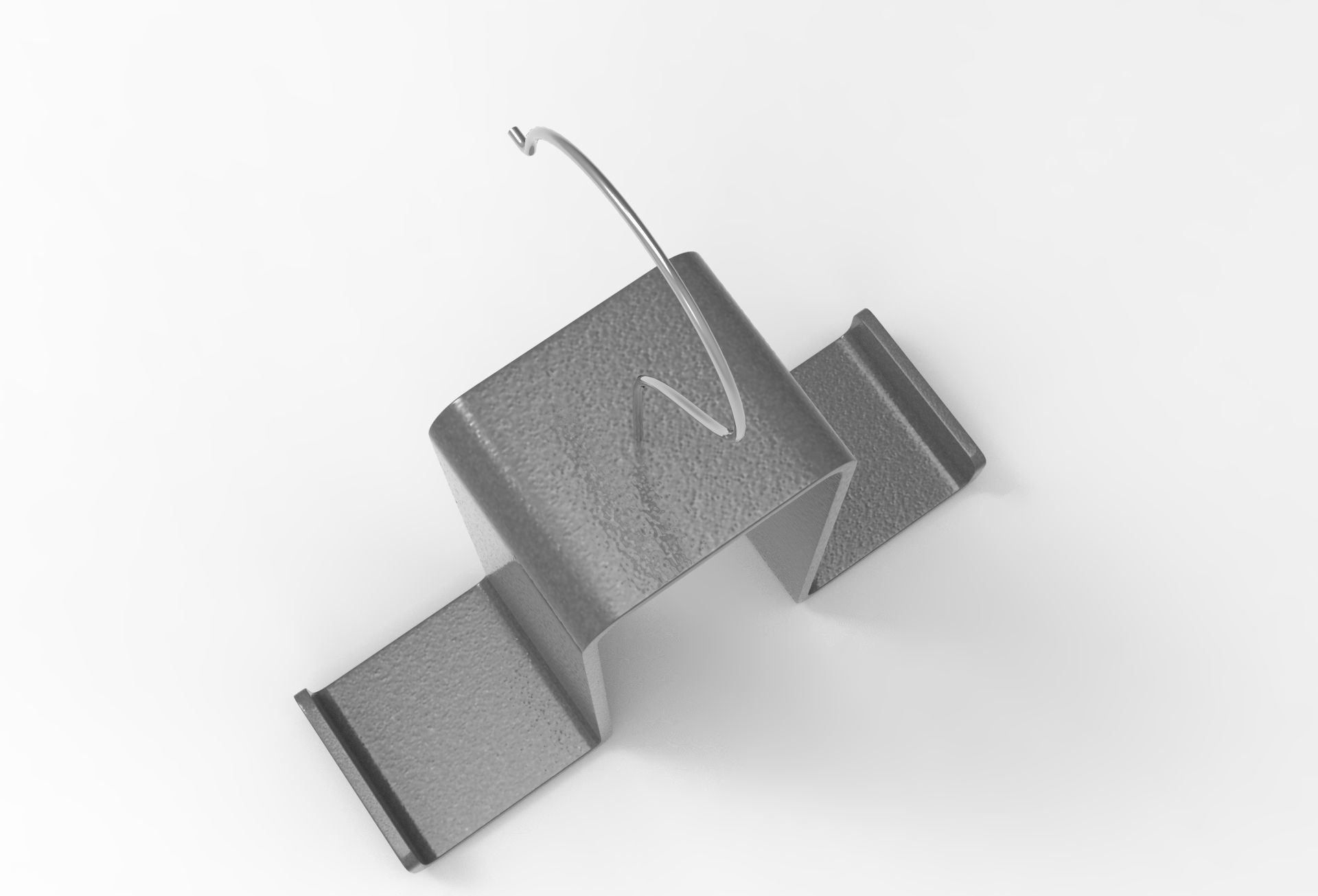 Aje Coat Hanger Low-poly 3D model_4
